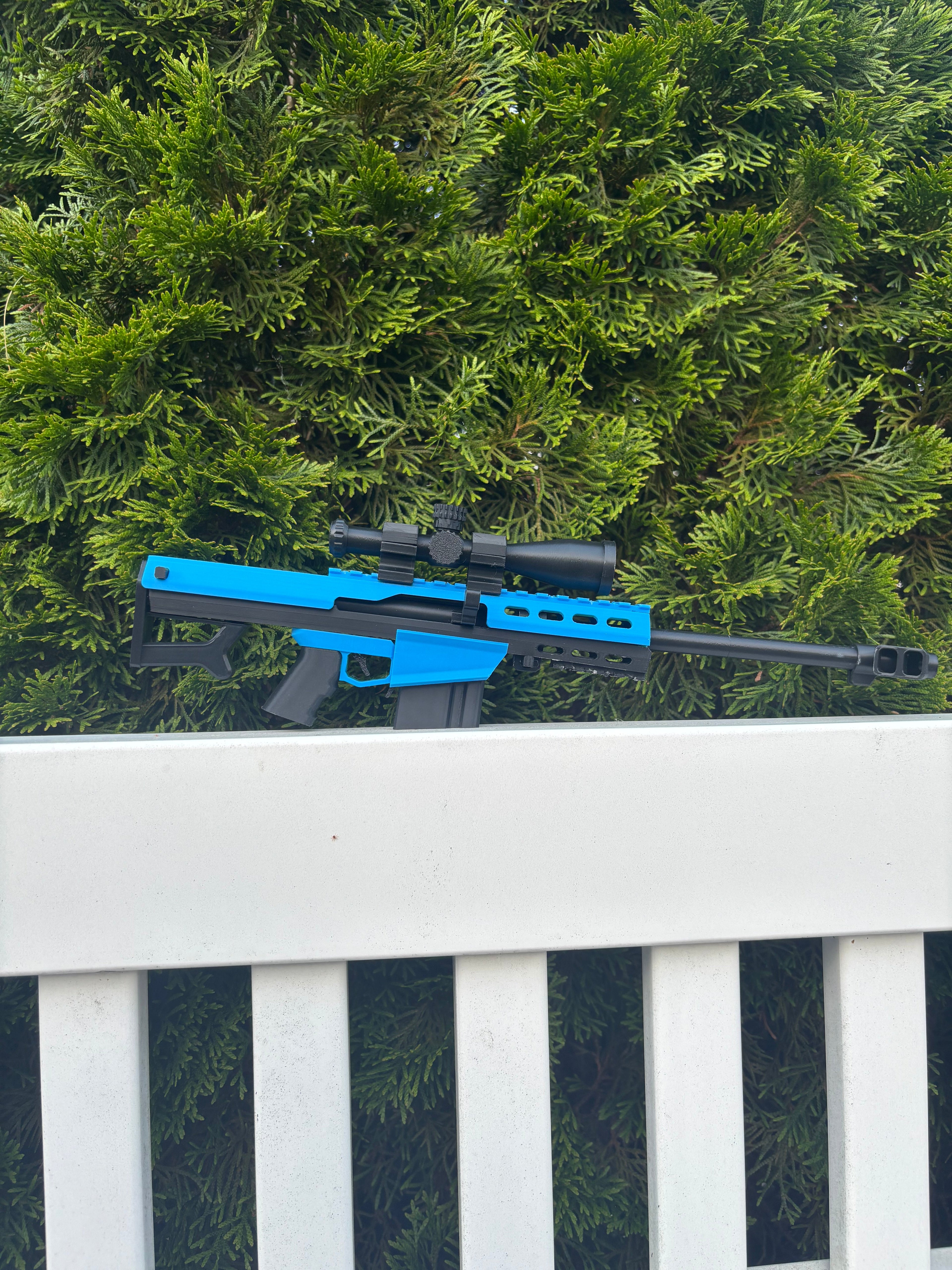 Mini 3D Printed Barrett 50 Cal