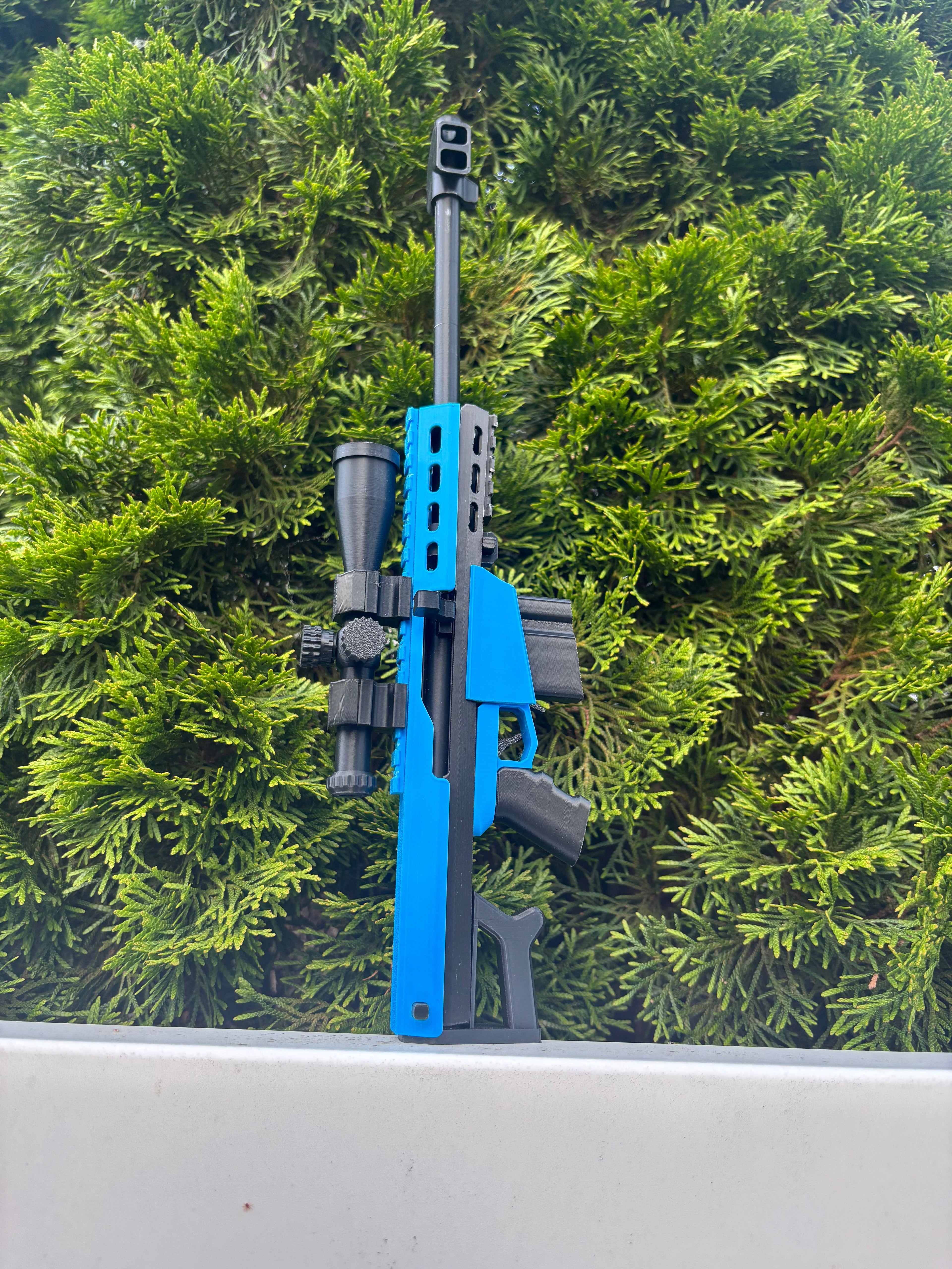 Mini 3D Printed Barrett 50 Cal